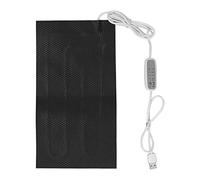 Cuscinetto Riscaldante con Regolazione della Temperatura, 4 Marce, Alimentazione USB, Riscaldatore Elettrico Impermeabile in Tessuto DC5V per il Calore Invernale (20x25 cm)
