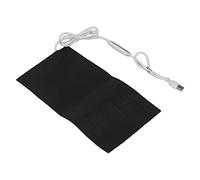 Cuscinetto Riscaldante con Regolazione della Temperatura, 4 Marce, Alimentazione USB, Riscaldatore Elettrico Impermeabile in Tessuto DC5V per il Calore Invernale (10x20cm)