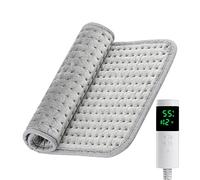 Cuscinetto Riscaldante Elettrico - 9 Velocità Intelligente 12 Velocità Timer Coperta Avvolgente,Cuscinetto Riscaldante con Spina,Per Collo Ginocchia Braccia Gambe Addome Natale Compleanno Uomini Donne