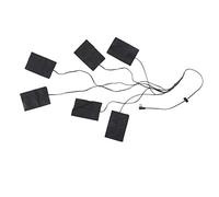 Cuscinetto riscaldante in fibra di carbonio USB, panno riscaldante elettrico portatile lavabile caldo che mantiene il cuscinetto riscaldante per gilet