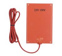 Cuscinetto Riscaldante in Gomma Siliconica Leggero, Piastra di Generazione di Calore Rapida, Riscaldatore Elettrico 150 W 220 V per Armadi, Quadri Elettrici, Anticondensa, Lega