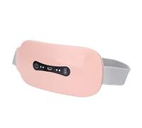 Cuscinetto Riscaldante Mestruale, Cintura in Vita Riscaldante USB per Alleviare il Dolore Lombare con 3 Livelli di Calore e 3 Modalità di Massaggio, Sollievo Dal Dolore Alla Schiena o Alla(rosa)