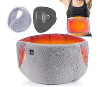 Cuscinetto riscaldante mestruale | Crampo Portatile - Cintura Con Orecchie E Copertura Viso | Morbido, Caldo, Imballaggio Addominale, Comfort Delle Donne, Riduzione del Dolore, Uso Viaggio A