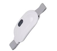 Cuscinetto Riscaldante Mestruale, Cuscinetto Riscaldante Portatile Ad Alta Sicurezza per Cintura Mestruale 4 Marce per Crampi per Donna (Bianco)