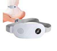 Cuscinetto Riscaldante Mestruale Portatile, Massaggiatore Senza Fili da Donna, Cuscinetti Riscaldanti Regolabili a 3 Livelli con Funzione Comfort, Cuscinetti in Tessuto Morbido con Batteria Ricaricabi
