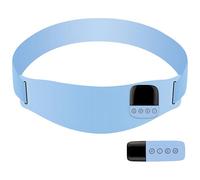 Cuscinetto riscaldante mestruale wireless USB ricaricabile, 8 modalità di vibrazione massaggiatore regolabile, display digitale della temperatura, sollievo dal dolore addominale, tessuto morbido