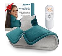 Cuscinetto riscaldante per collo e spalle, regalo di San Valentino per lei, donne, mamma, uomini, papà, compleanno, Natale, 0,9 kg, 6 impostazioni di calore, 2 ore, spegnimento automatico, casa e