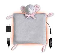 Cuscinetto riscaldante per crampi mestruali e sollievo dal dolore mestruale, tappetino termico portatile USB per schiena, collo, spalle, termoterapia elettrica, regalo per donne, mamma, ragazze
