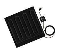 Cuscinetto riscaldato: fibra di carbonio + grafene, cuscinetto riscaldante elettrico, controllo della temperatura senza sforzo | Coperta elettrica di buona durata, flanella accogliente per cuscini da