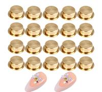 Cuscinetto Rotante Charm 20 Pezzi Spinner In Metallo 3D Con Cuscinetto | Strumento d'Arte a Charm Rotanti Per Bambine Bambini Creazioni Fai Da Te Borse Bottoni Catene Laurea Scrapbooking