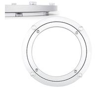 Cuscinetto Rotante della Piattaforma Girevole, Base for Giradischi Lazy Susan in Lega di Alluminio Argentata con Cuscinetto, Diverse Misure(35Cm)