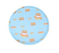 Cuscinetto rotondo in gel rinfrescante per animali domestici, con idrogel che assorbe il calore e design di facile manutenzione, per il comfort di cani e gatti (A 40 cm)