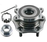 FEBI BILSTEIN Kit cuscinetto ruota 176248 - anteriore sinistro per Nissan Qashqai II