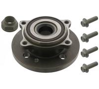 febi bilstein 37107 kit cuscinetto ruota con mozzo ruota, anello impulsi ABS e materiale di montaggio, 1 unità