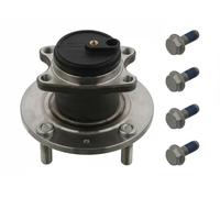 febi bilstein 32580 kit cuscinetto ruota con anello ABS ad impulsi, bulloni ruota e viti fissaggio (posteriore bilaterale)