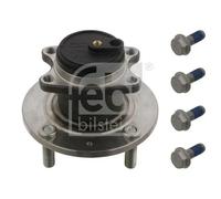 febi bilstein 32580 kit cuscinetto ruota con anello ABS ad impulsi, bulloni ruota e viti fissaggio (posteriore bilaterale)