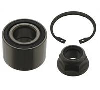 febi bilstein 05538 kit cuscinetto ruota con dado assale e anello di sicurezza, 1 unità