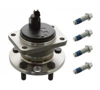FEBI BILSTEIN Kit cuscinetto ruota 19983 Diametro esterno: 83mm Cuscinetto a sfere obliquo Cuscinetto ruota integrato nel mozzo con sensore ABS integrato con materiale di fissaggio