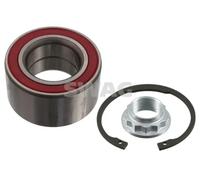 Cuscinetto ruota Assale posteriore Sx Cuscinetto a sfere obliquo 20 92 1954 SWAG