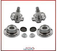 Cuscinetto Ruota per VW Golf 4 Audi A3 8L Kit + Asse-Opaco SX Destra Posteriore