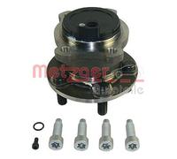 Cuscinetto ruota posteriore Metzger + anello sensore ABS per Ford Galaxy 2 S-...