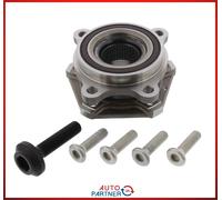 Cuscinetto Ruota Set Con Mozzo Pre Montato Asse Ant. per Audi Q7 Q8 A6 C7 e-Tron