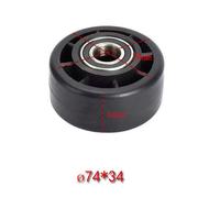 Cuscinetto ruota tapis roulant palestra grado professionale set 2 pezzi per attr