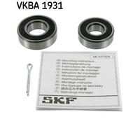 SKF Kit cuscinetto ruota posteriore VKBA 1931 per Suzuki Alto HA11, Daewoo Tico KLY3
