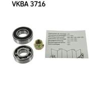 Cuscinetto ruota VKBA 3716 SKF per SUZUKI WAGON R+ Hatchback SWIFT II Hatchback