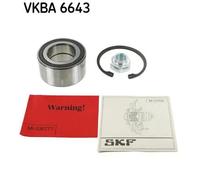 SKF Kit cuscinetto ruota anteriore VKBA 6643 per Opel Agila 1.3 CDTI