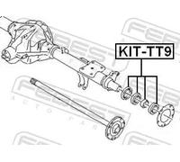 Cuscinetto semiasse KIT-TT9 FEBEST per FORD TRANSIT Autobus TRANSIT Furgone