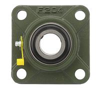 Cuscinetto sferico quadrati 4 inserto blot cuscinetto con alloggiamento della fusione Struttura semplice Struttura como installazione tessile macchinari in ceramica durevole M10 ((UCF204))