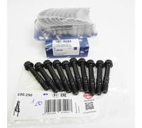 Cuscinetto Sputter KOLBENSCHMIDT + 10 Asta Collegamento Vite per VW 2,5l Tdi T4