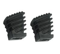 Cuscinetto stabilizzatore elastico per batteria, struttura in gomma resistente agli urti, design antiscivolo per percussioni sicure e antiscivolo