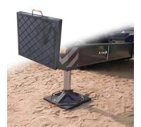 Cuscinetto stabilizzatore per rimorchio per carichi Pesanti - Cuscinetto in Gomma per stabilizzatori per Maggiore stabilità ed Equilibrio, 19,7x19,7x2 Pollici, Ideale per distribuire Il Peso