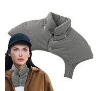 Cuscinetto termico per spalle e collo - termico per collo - Scaldacollo, scaldacollo e schiena calda - Riscaldatore in rilievo ponderato e