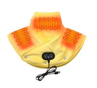 Cuscinetto termico ponderato per collo e spalle, Cuscinetto riscaldante elettrico per collo, Fascia per collo riscaldata per alleviare il dolore, Tensione muscolare, Scaldacollo e spalle