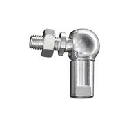 Cuscinetto terminale a snodo 2 PZ SQP6S M6 Giunto Sferico Angolare Estremità M6x1.0 Cuscinetto Filettato Con Perno(Right Hand Thread)