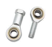 Cuscinetto terminale a snodo, Cuscinetto for estremità asta filettata metrica con giunto sferico 4 pezzi 5-30 mm maschio/femmina SA SI(Right Thread,SI28 28mm)