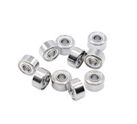 Cuscinetto terminale sferico 5 pezzi S693ZZ CB 3x8x4mm ABEC-7 Mini cuscinetto a sfere ibrido in ceramica ibrida in acciaio inossidabile