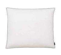Cuscini 2 pz Imbottitura Leggera Mix di Piume 70x60 cm Bianchi