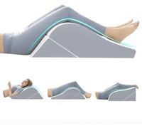 cuscini a cuneo per l'elevazione delle 2PCS per dormire, cuscino a cuneo per le gambe dopo la sostituzione del ginocchio dopo l'intervento chirurgico, cunei per le gambe per l'elevazione per