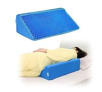 Cuscini a cuneo per letto per dormire Cunei in gel Posizionatori per il corpo Cuscino a cuneo inclinato di 30 gradi per adulti, dolore alla schiena, cuscino per gambe rialzate in