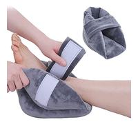 Cuscini Antidecubito Per Protezione Tallone, 1 Paio Talloniere Antidecubito Con Chiusura in Vel-Cro, Cuscino Di Supporto Del Piede Per Pazienti Costretti A Letto Sollievo Lesioni Al Piede,Grigio