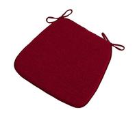 Cuscini Beige per sedie da Pranzo, Cuscini da Cucina per Tutte Le Stagioni con Lacci per sedute da Giardino all'aperto, Cuscini Comodi ed Eleganti (2 Pezzi)