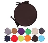 Cuscini Colorati per Sedia Interno/Esterno - Rotondi da 30/38 cm, per Patio e Mobili da Giardino