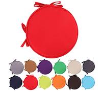 Cuscini Colorati per Sedie da Interno/Esterno - Sedili Rotondi per Patio e Mobili da Giardino - Diametro 30/38 cm