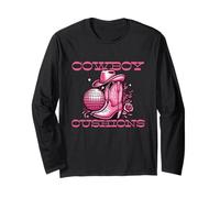 Cuscini Cowboy | Ragazza di campagna rosa | Divertente addio al nubilato Maglia a Manica