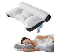 cuscini, Cuscino di lusso in piuma d'oca grigia for un sonno migliore, supporto cervicale confortevole e design ergonomico ultra , cuscino for la cura del collo delicato sulla pelle for ristoratore