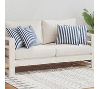 vidaXL 4X Cuscini per Esterno Blu Cuscinetti Guanciali Decorativi da Giardino